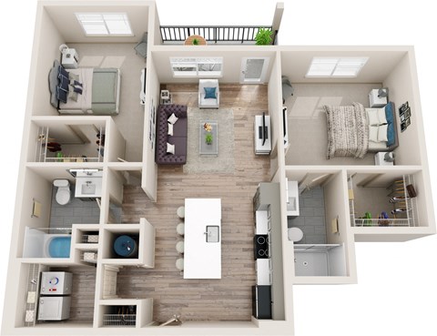 a floor plan of a 3 bedroom192 sq ft house